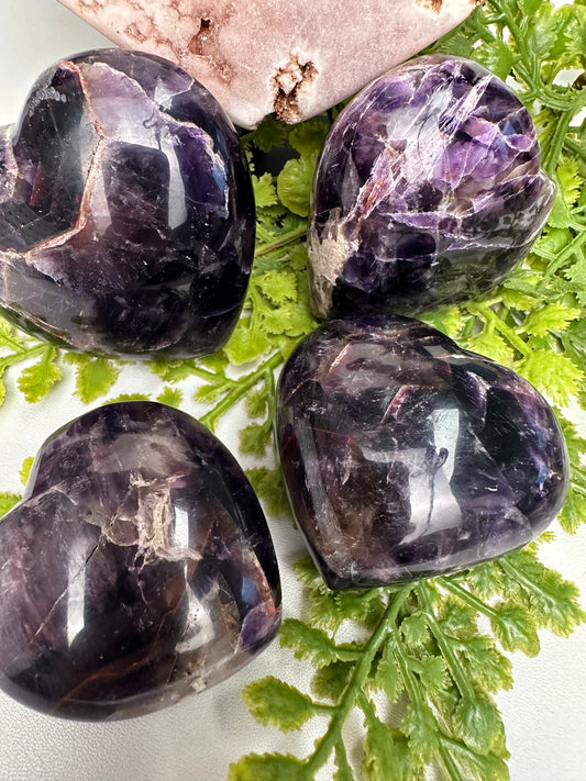 Handschmeichler Amethyst Herz