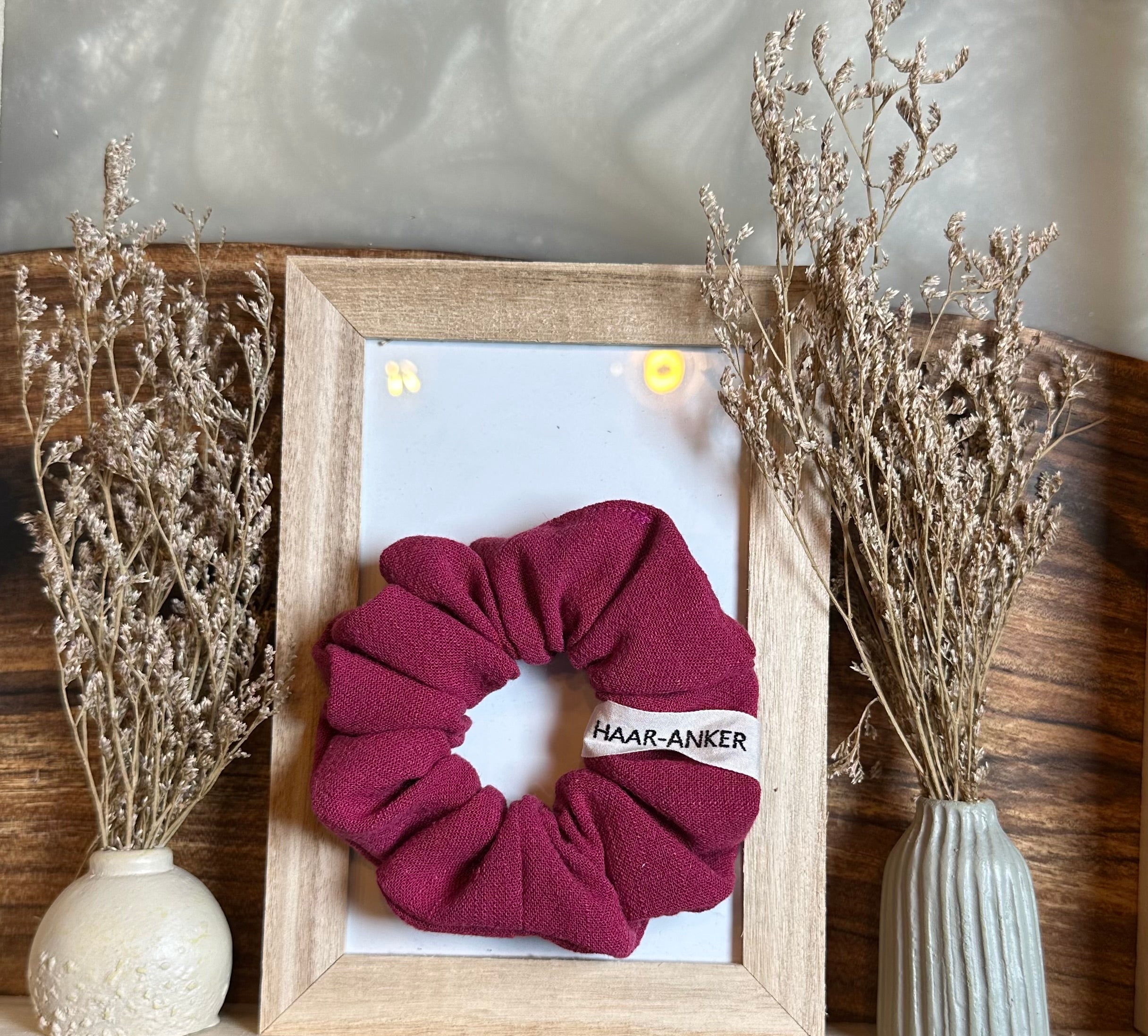 SCRUNCHIE VISCOSE LINEN