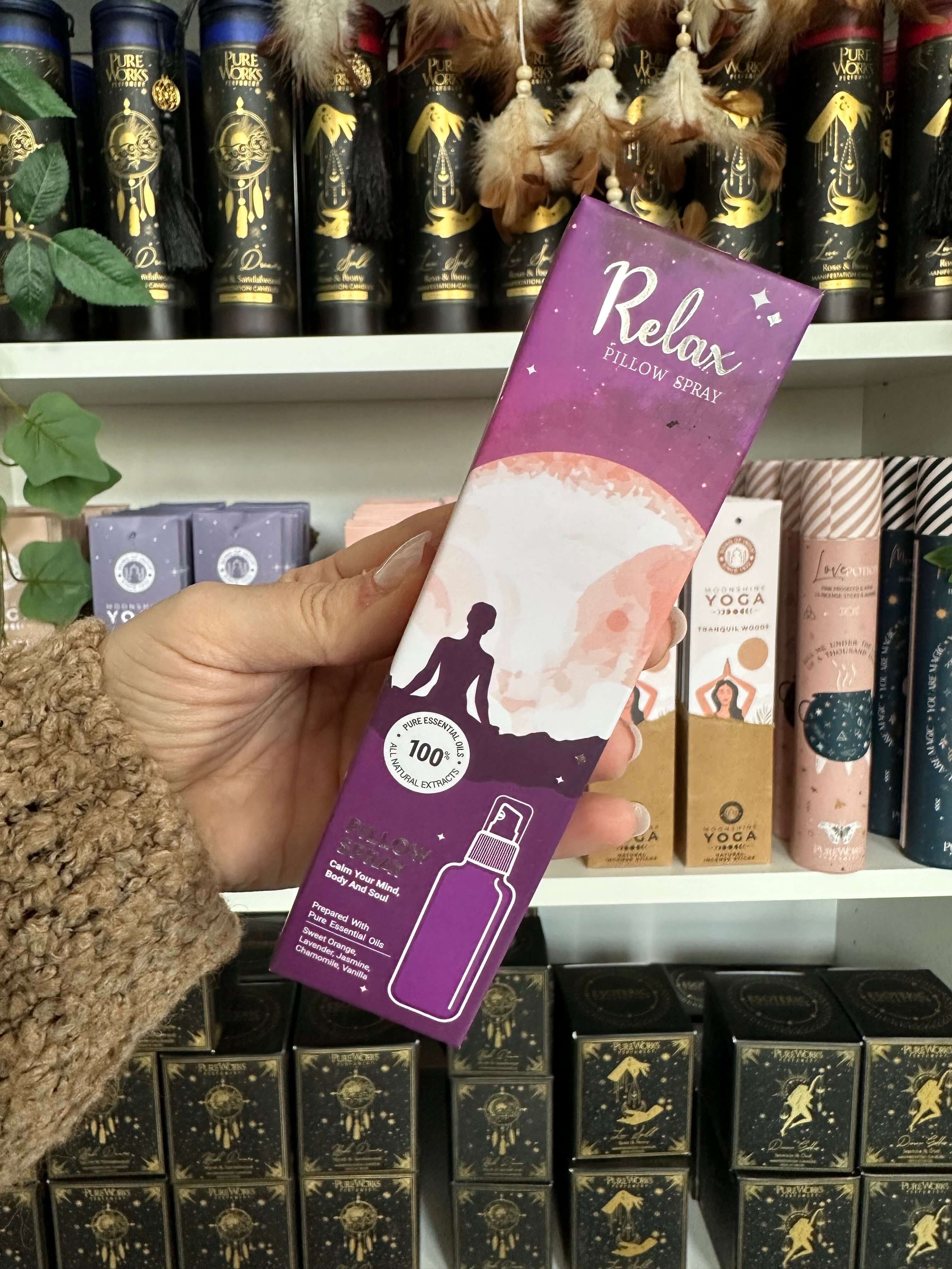 RELAX - Calm Your Mind | Kissen Spray