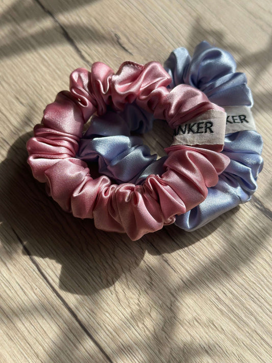 Scrunchie S | 2er Set Flieder & Rosé