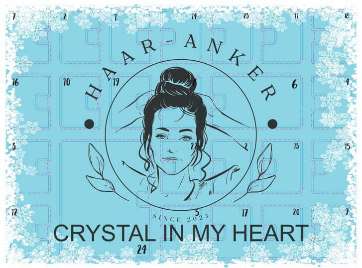 Spiritueller Adventskalender 'CRYSTAL IN MY HEART' / www.haar-anker.de